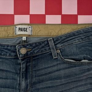 PAIGE JEANS JIMMY JOMMY SKINNY Dark Blue Slim Jeans